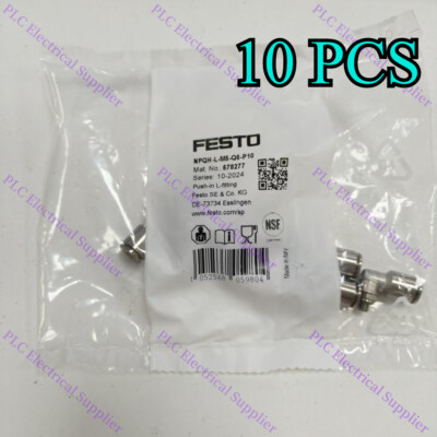 Festo-NPQH-L-M5-Q6-P10 578277 NPQHLM5Q6P10 10PCS New Thread Joint Fast Shipping