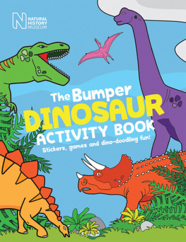 Thumbnail - The Bumper Dinosaur Activity Book: Stickers, Games And Dino-doodling