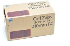 EMPTY BOX for Contax Telephoto 210mm f/4 Zeiss T* Sonnar Lens