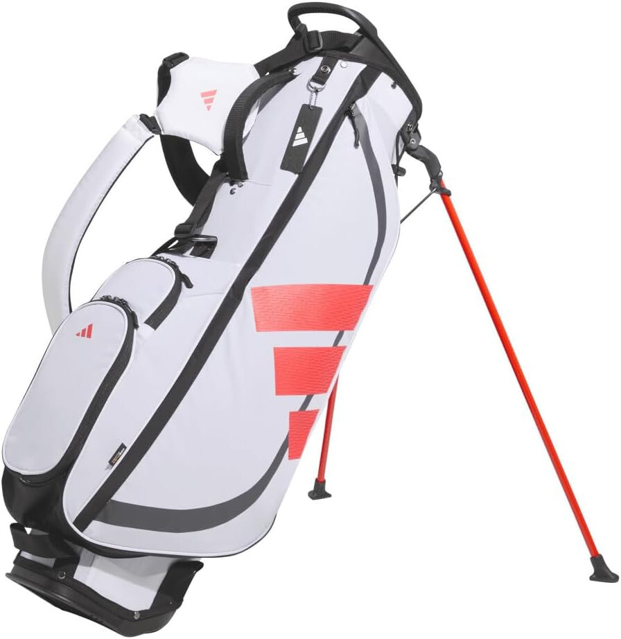 adidas ONLY THE BEST キャディバッグ adidas Golf Men's Stand Caddy Bag ADIZERO 7.5 x 47 inch 2.3kg