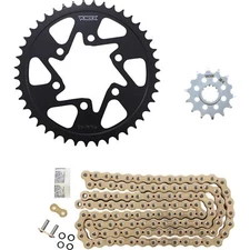 Vortex Chain Kit - Gold for Kawasaki	2019-2021 Ninja ZX-6R CKG4218