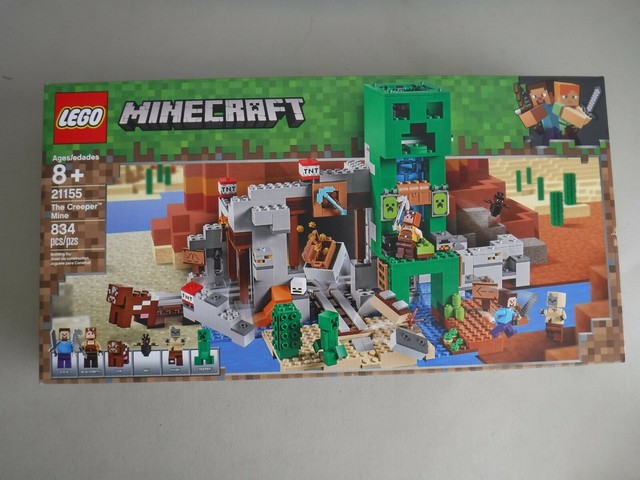 lego 21155 minecraft the creeper mine stores