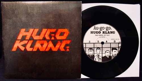 HUGO KLANG: The Wheel of Fat 45 w/PS~RARE AUSSIE POST PUNK SYNTH~Ollie Olsen - 第 1/2 張圖片