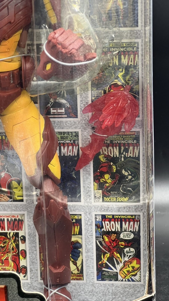 Toy Biz Marvel Legends Icons Iron Man Gold Variant 12