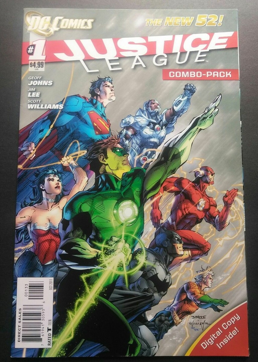 JUSTICE LEAGUE NEW 52 1 COMBO-PACK | eBay