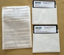 Discos Microsoft MS DOS 5 en 5,25" 5 1/4"