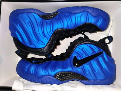 Size 10 ~ Nike Air Foamposite Pro ''Hyper Cobalt'' Blue (2016) New in Box 