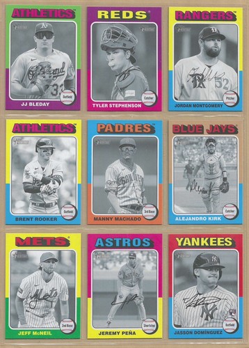 2024 TOPPS HERITAGE BLACK & WHITE IMAGE VARIATION - PICK ANY YOU WANT - Picture 10 of 18