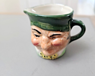 Vintage Miniature  English Character  Toby Artone Jug Hand painted