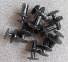 UPC 006000000095 product image for 10 X Side Skirt Bumper Fastening Clip Clips 51471911992 | upcitemdb.com