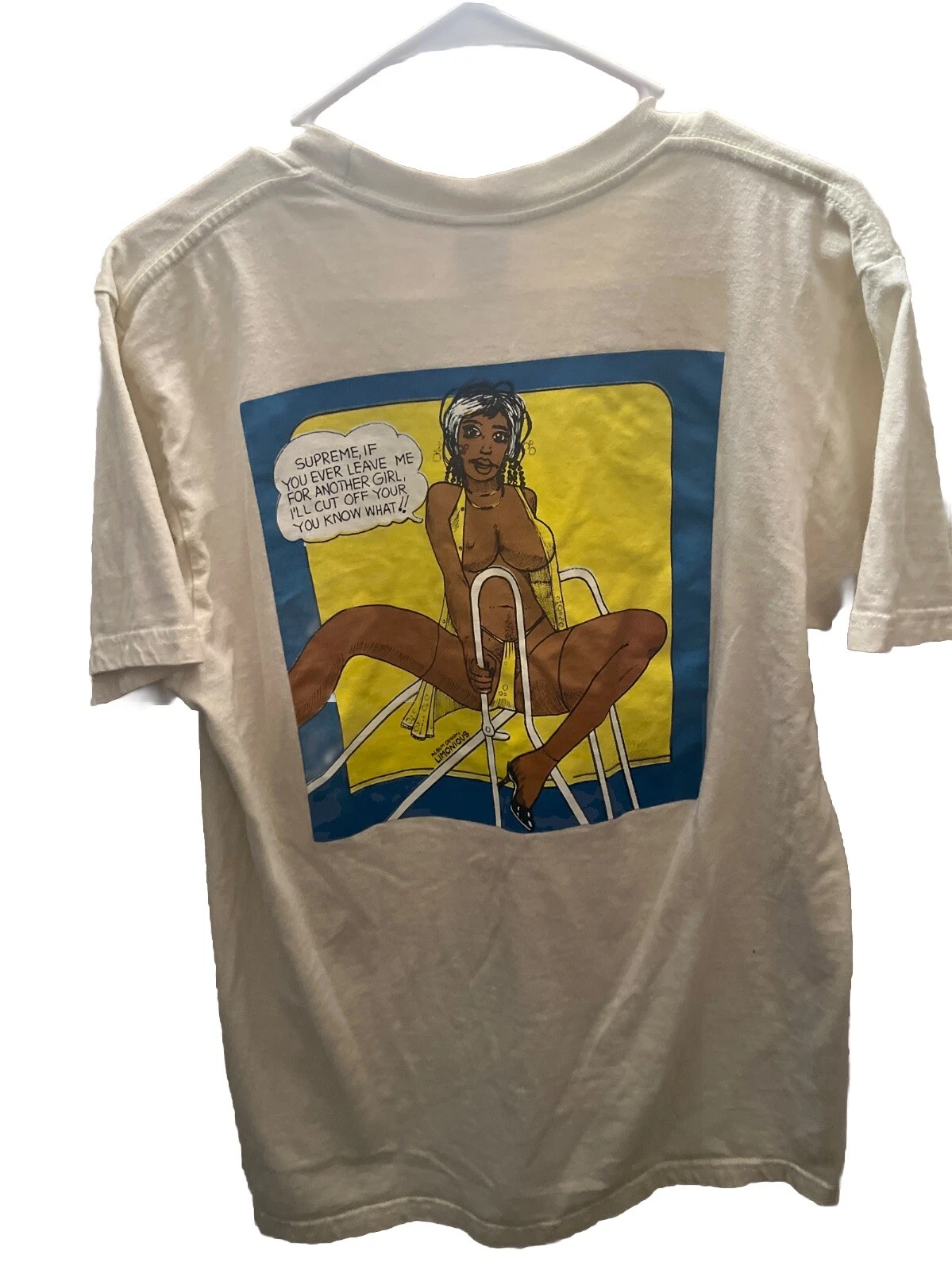 SUPREME 17SS Limonious Undercover Lover Tee imprimé dos manches courtes (TAILLE GRAND