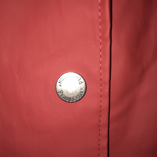 NWT Pendleton Surrey Red Hooded Rain 