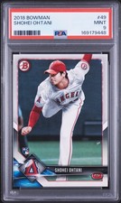 2018 BOWMAN #49 SHOHEI OHTANI ROOKIE RC PSA 9