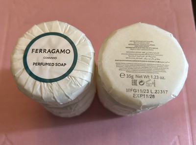 5x Salvatore Ferragamo Seife 35 gr - Tuscan Soul Convivio Soap 1,23 oz