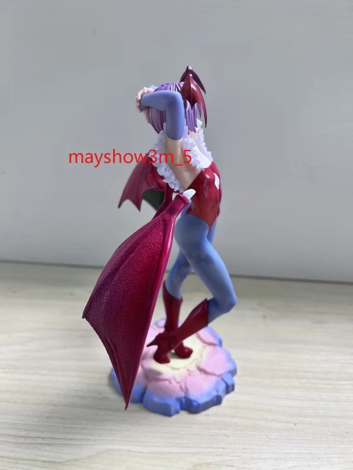 Anime Vampiro Lilith Darkstalkers Bishoujo Figura de PVC Estátua Presentes de Natal NOVO - Imagem 4 de 4