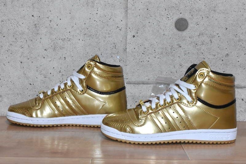 Adidas Top Ten Hi x Star Wars C-3PO Gold White Men's Size