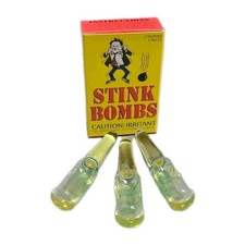1 BOX 3 Stink Bombs Gag Gift Rotten Egg Nasty Smell Funny Prank Joke