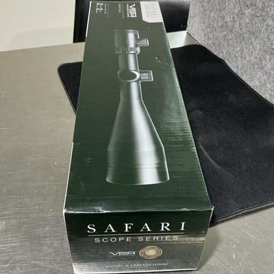 Vism Safari Scope Series 2.5-10x50 Cross Plex Illuminated Black VSAFS251050G