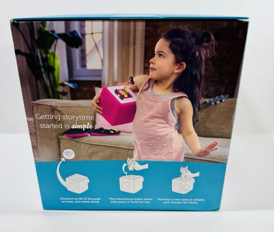 Tonies Disney Toniebox Audio Player Starter Set with Moana - Pink (10003070)™ - Image 4 of 4