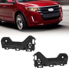 Front Bumper Cover Support Bracket Retainer Reinforcement Pair for Ford Edge 201