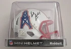 EARL CAMPBELL SIGNED MINI FOOTBALL HELMET JSA COA HOUSTON OILERS