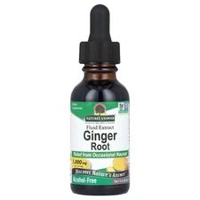 Nature s Answer Ginger Alcohol-Free 1 000 mg 1 fl oz 30 ml Alcohol-Free,