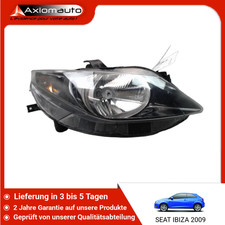 🇩🇪 RECHTER SCHEINWERFER ➤ SEAT IBIZA IV Phase 1 (6J) 2008-2012