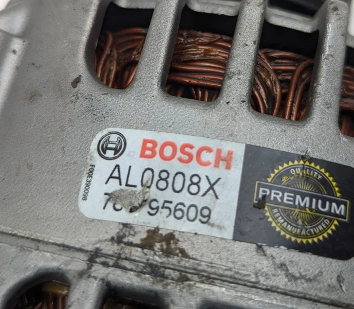 2002 Mercedes C230 2.3L L4 Bosch Alternator - Image 2 of 4