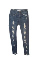 Amost Famous Teens Girls Size 0 Distressed Jeans