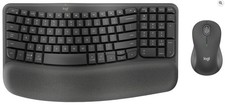 Logitech Wave ergonomic wireless MK670 keyboard  M550L mouse Mac Windows Chrome