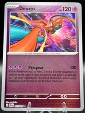 Deoxys 032/086 Uncommon Chaos Rising Pokemon TCG Reverse Holo Near Mint