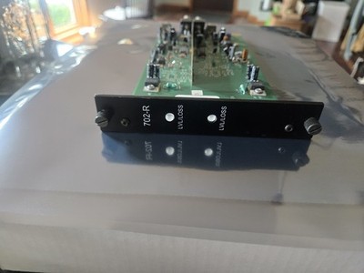 GE Security Interlogix S702VR-RST MM - CCTV Video, Rx, Rack, 2-Fiber - REFURB