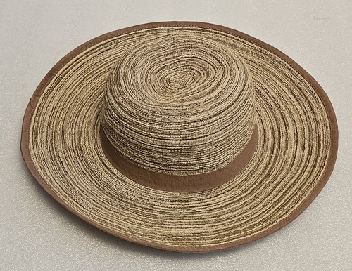 Solar Escape Wide Brim Brown Tan Hat Beach Sun Summer Adjustable Garden Hiking - Picture 3 of 10