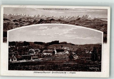 13510301 - 7972 Grossholzleute Schwarzen Grat-Panorama Eug. Felle-Isny