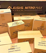 ALESIS NITRO MAX Modul Crash Choke Becken Tom Snare Clamp 9V Mesh Loom Arm