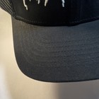 Dolls Kill Embroidered Logo Black Trucker Hat Adjustable Mesh Back Breathable — photo 2