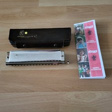 Duży, oczyszczony i zdezynfekowany HOHNER-MuHa " Chromonika III ", w oryginalnym opakowaniu!