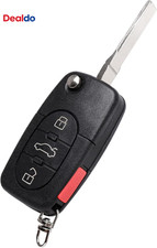 Key Fob Replacement for Audi A4 A6 A8 S4 S6 S8 TT RS6 Cabriolet 1997-2005 - Uncu