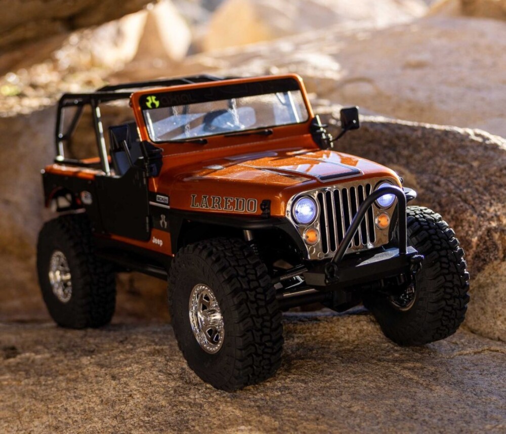 1/10 SCX10 III Jeep CJ-7 4X4 RTR Brushed Rock Crawler, Copper | eBay