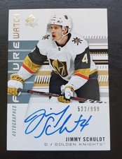 2019-20 SP Authentic Jimmy Schuldt Future Watch Auto RC 522/999 Golden Knights