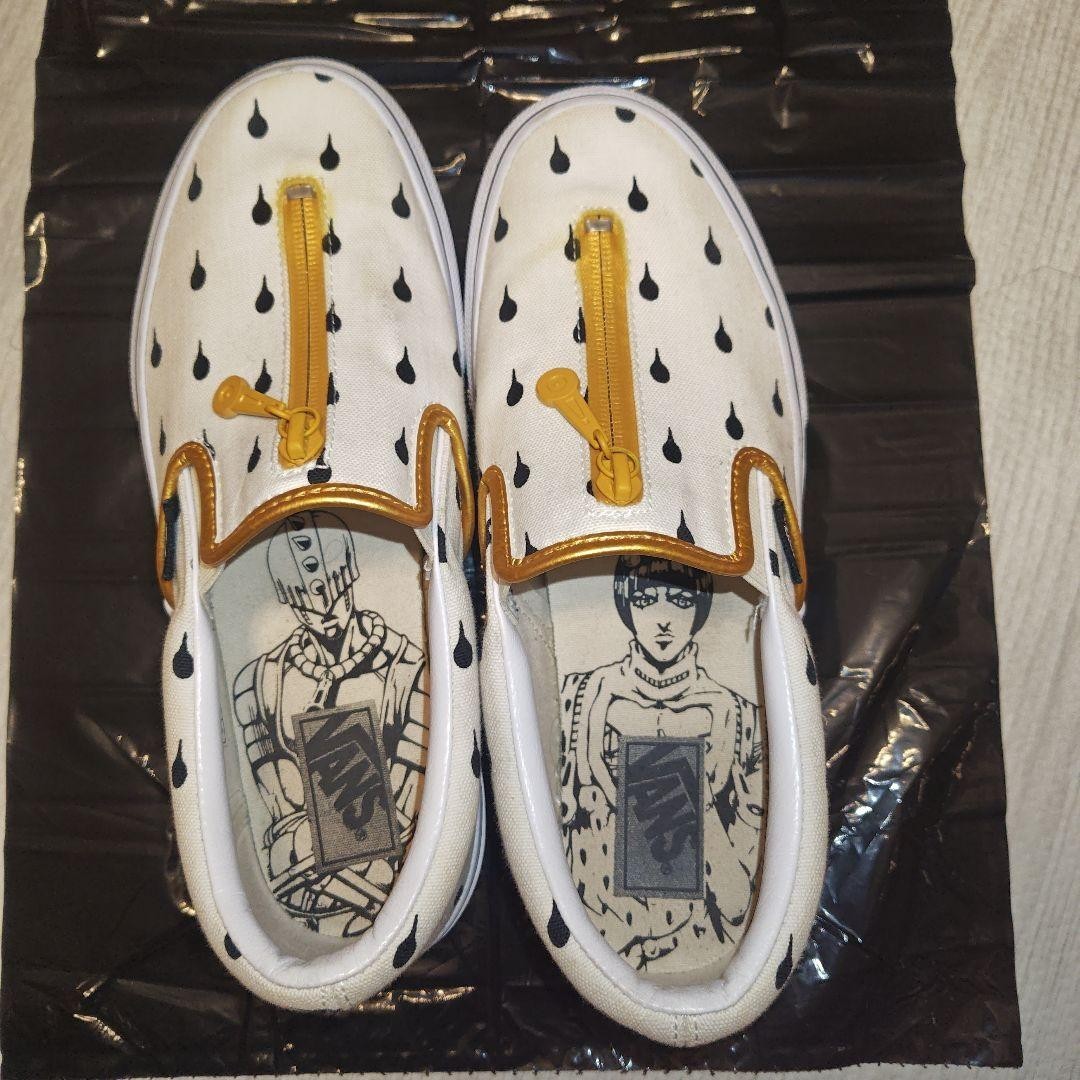 JOJO Golden Wind VANS Collabo Slip-On Bruno Bucciarati size US6