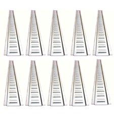 Ten-Pack 10 Galvanized 5' Horizontal E-Track Tie-Down Rails OTK20-1004 x10