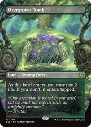 Overgrown Tomb (Borderless) - Lorwyn Eclipsed