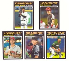 2020 Topps Heritage Minors Team Set - Cincinnati Reds w/ Hunter Greene