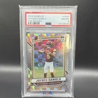 2024 Panini Donruss The Rookies Jayden Daniels #TR-37 PSA 8 Rookie Commanders