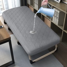 Cot Mattress Pad Protector Waterproof, Quilted Cot Size Mattress Cover 30" X ...