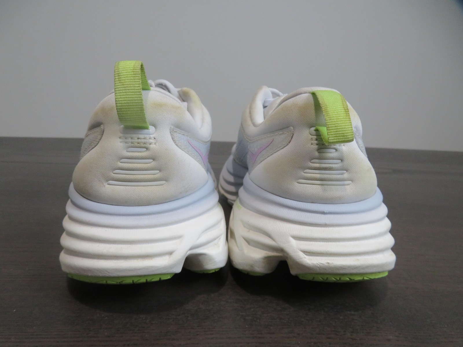 Hoka One One Bondi 8 Shoes Womens Size 8.5 Blue Running Gym Sneakers Cushioned thumbnail 5