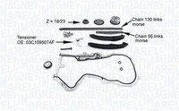 Steuerkettensatz Magneti Marelli 341500001200 FüR VW Touran 1T3 Passat B7 362 5