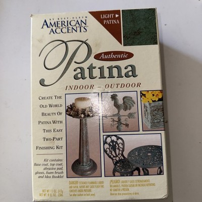 Vintage Rust-Oleum American Accents Light Patina Indoor/Outdoor Paint Kit New