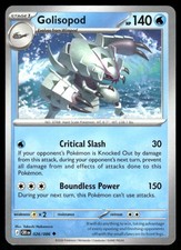 Golisopod 026/086 - Chaos Rising - Uncommon NM
